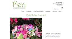 Desktop Screenshot of fiorifloraldesign.com